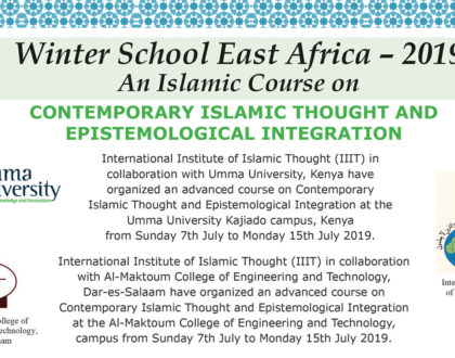 Winter School East Africa 2019