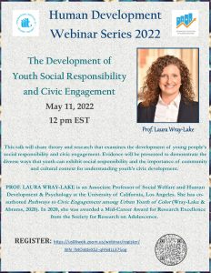 The Development of Youth Social Responsibility and Civic Engagement