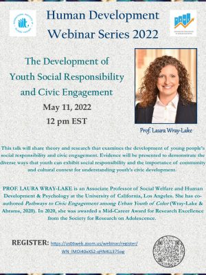 The Development of Youth Social Responsibility and Civic Engagement