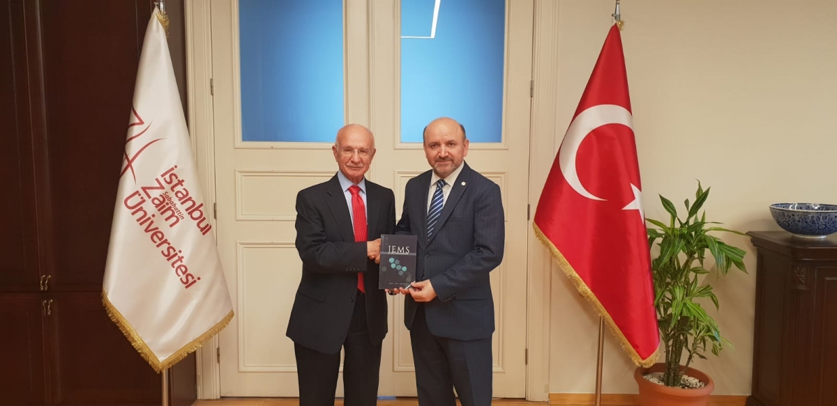 Meeting with Prof. Mehmet Bulut, the Rector of Istanbul Sabahattin Zaim University